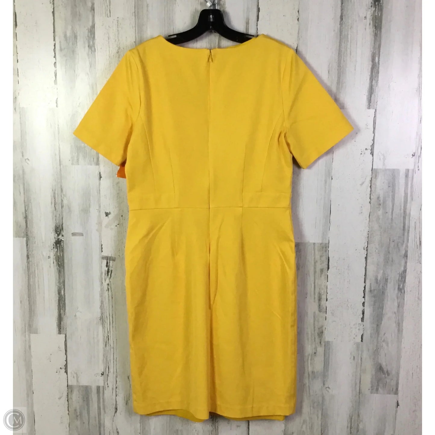 Dress Work By Ann Taylor In Yellow, Size: L