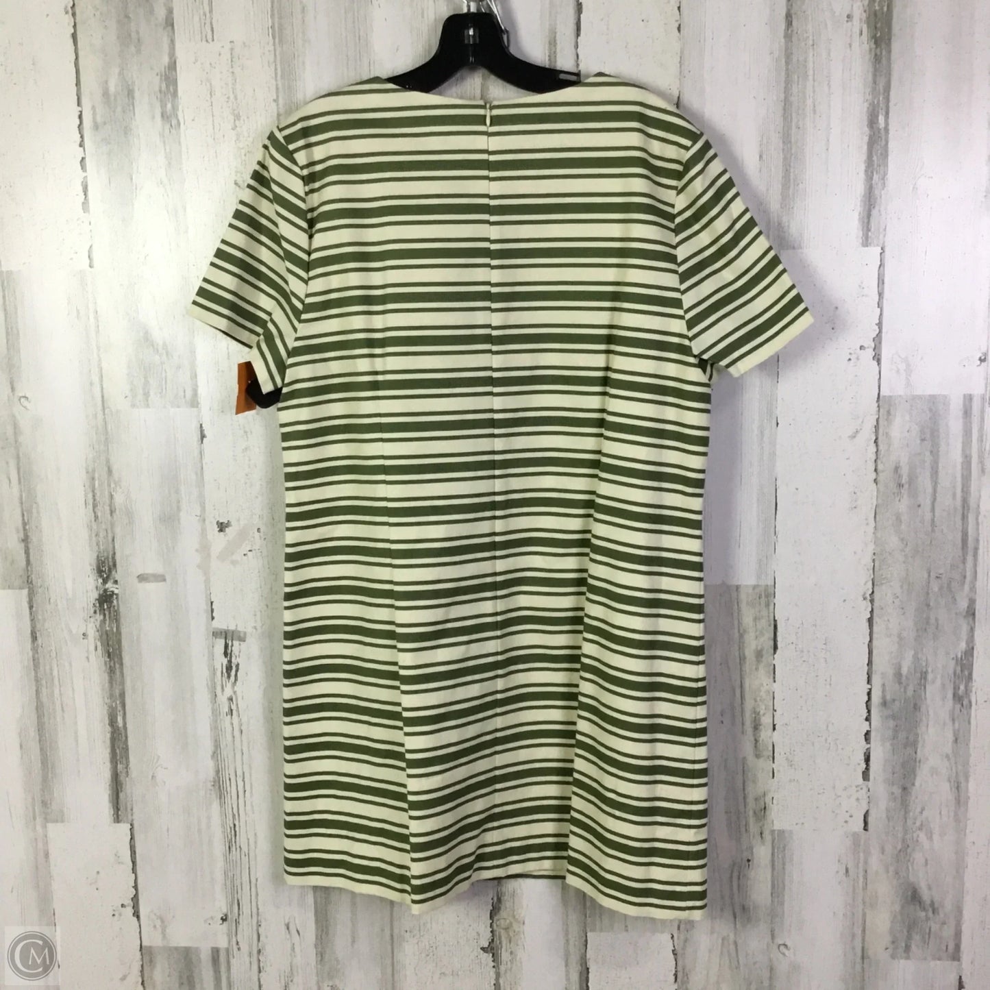 Dress Work By Antonio Melani In Green & Tan, Size: Xl