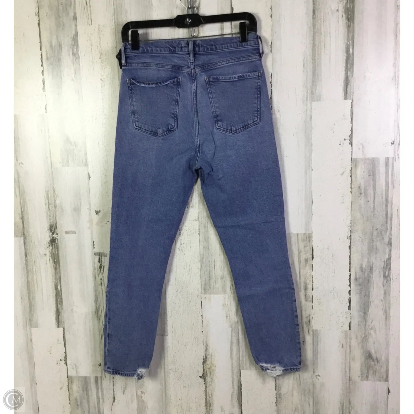 Jeans Skinny By Agolde In Blue Denim, Size: 6