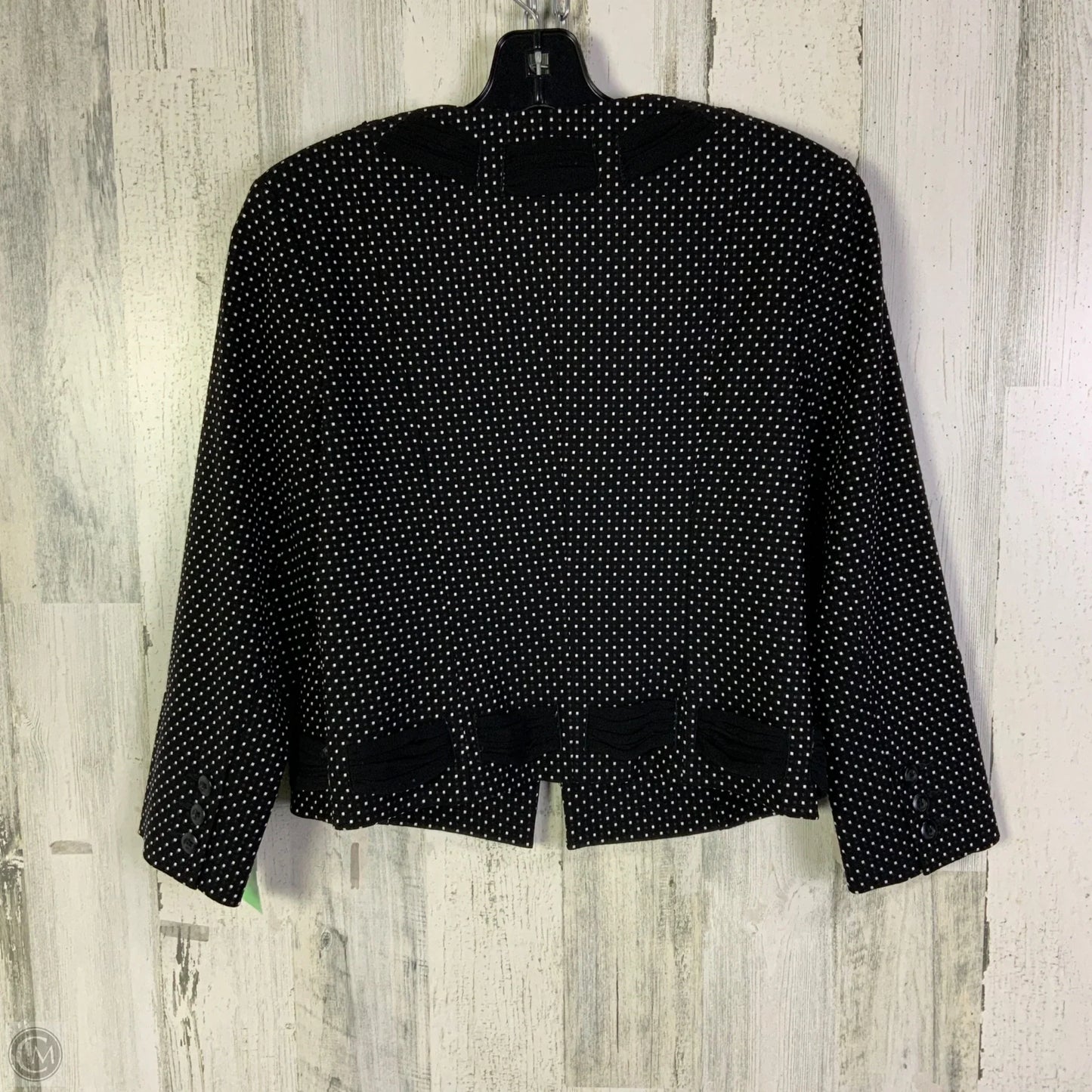 Blazer By Cabi In Black & White, Size: S