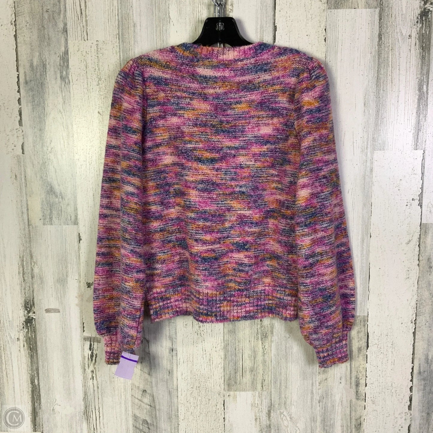 Sweater By J. Crew In Orange & Pink, Size: Xs