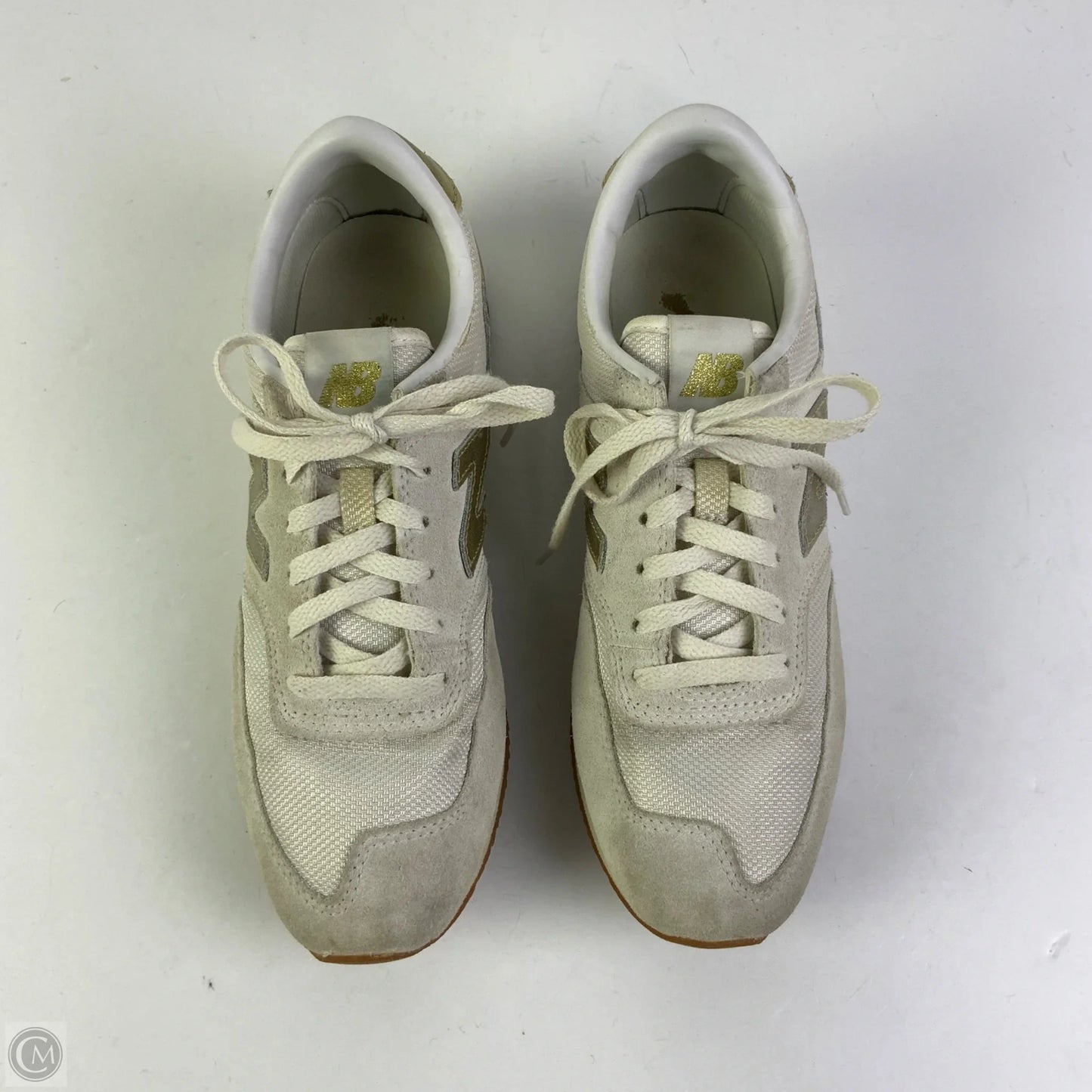 Shoes Sneakers By New Balance In Cream, Size: 7.5