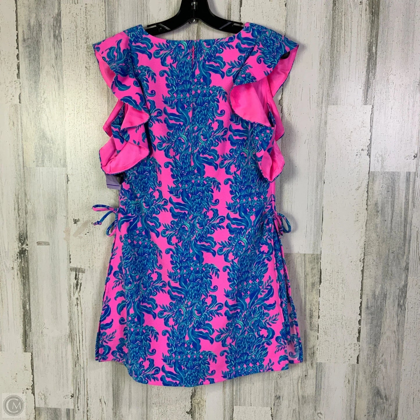 Dress Designer By Lilly Pulitzer In Blue & Pink, Size: Xs