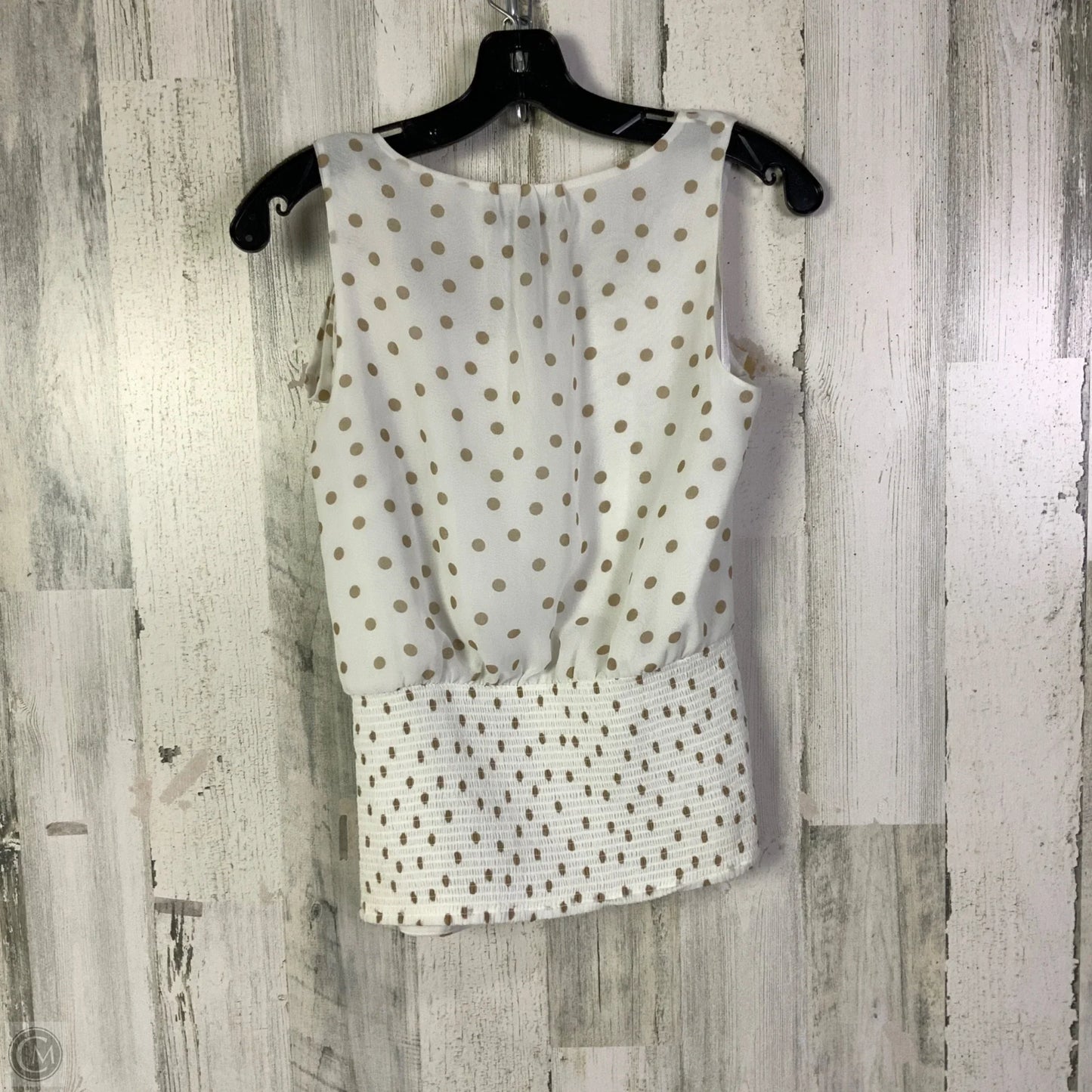 Blouse Sleeveless By White House Black Market In White, Size: Xs