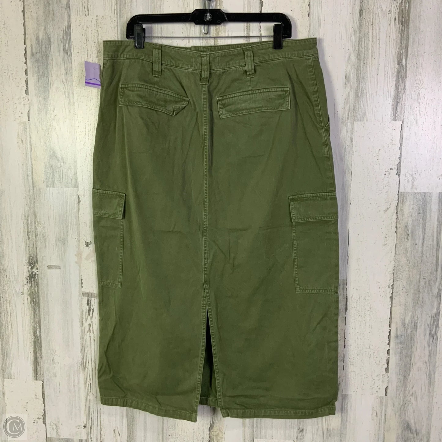 Skirt Maxi By Madewell In Green, Size: 12