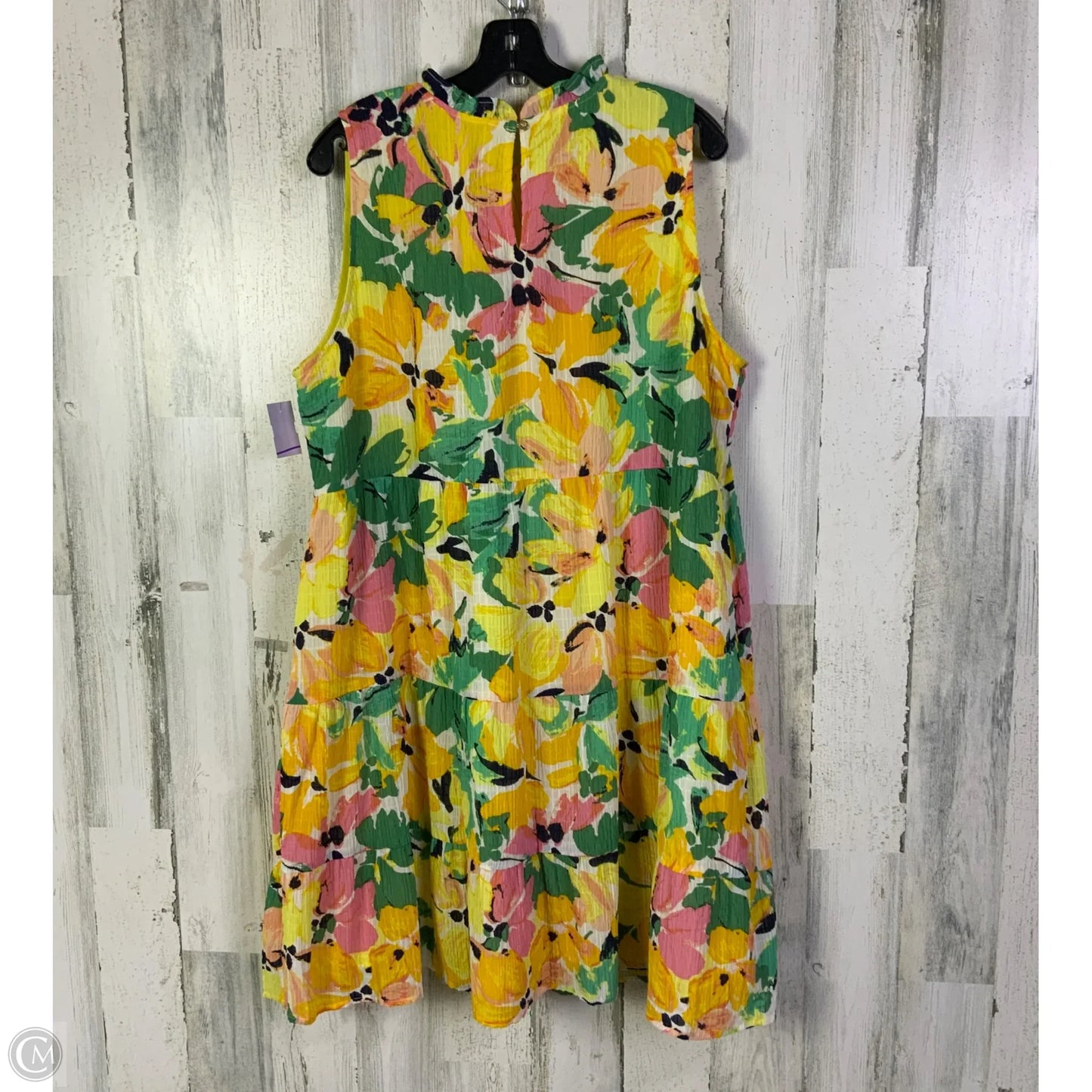 Dress Casual Short By Loft In Yellow, Size: Xl