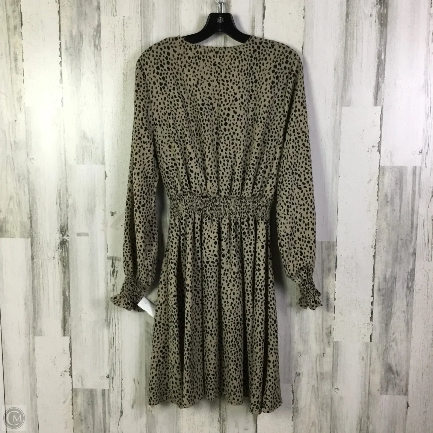 Dress Casual Short By Clothes Mentor In Black & Tan, Size: M