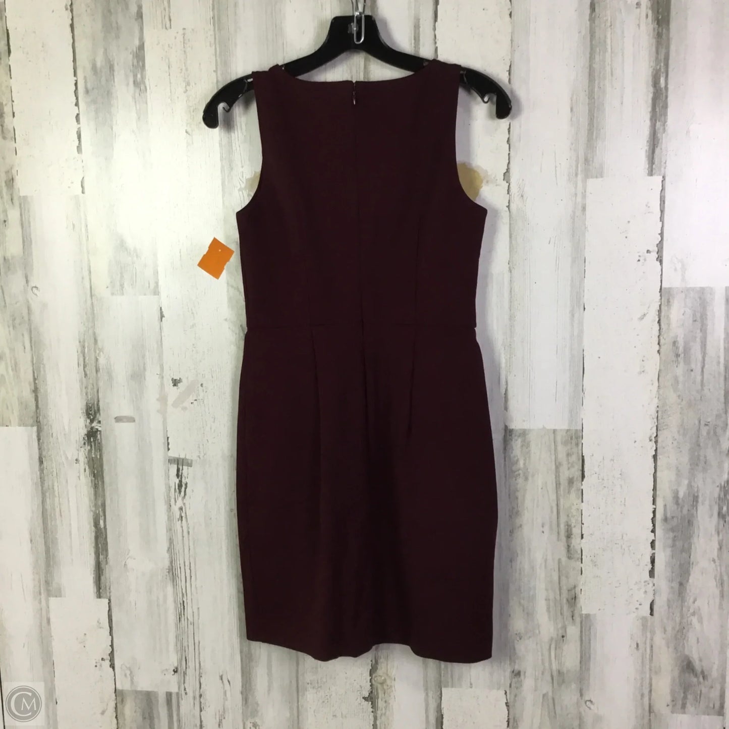 Dress Work By Ann Taylor In Maroon, Size: Xsp