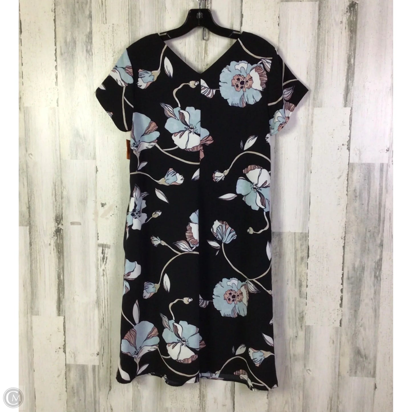 Dress Casual Midi By A New Day In Black, Size: M