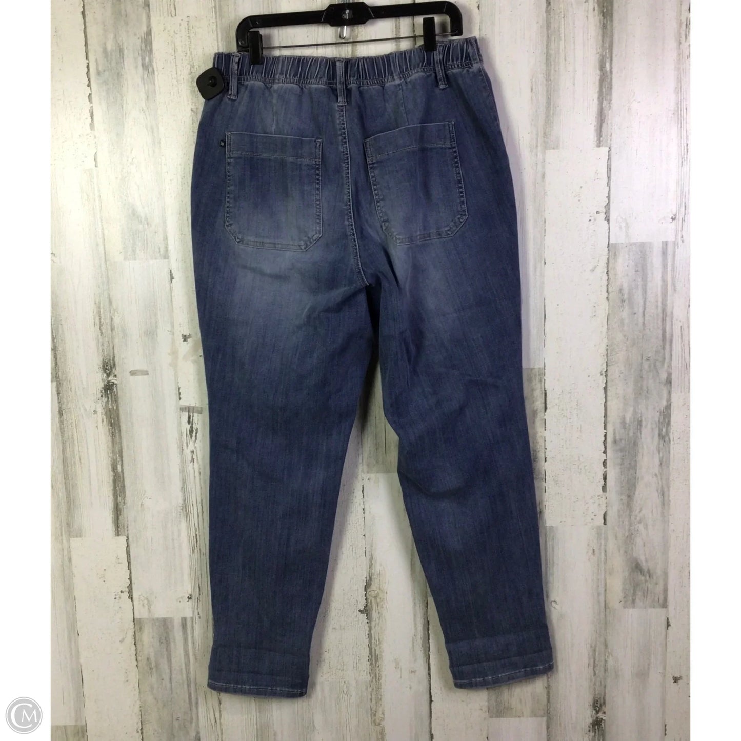 Jeans Straight By Judy Blue In Blue Denim, Size: 14