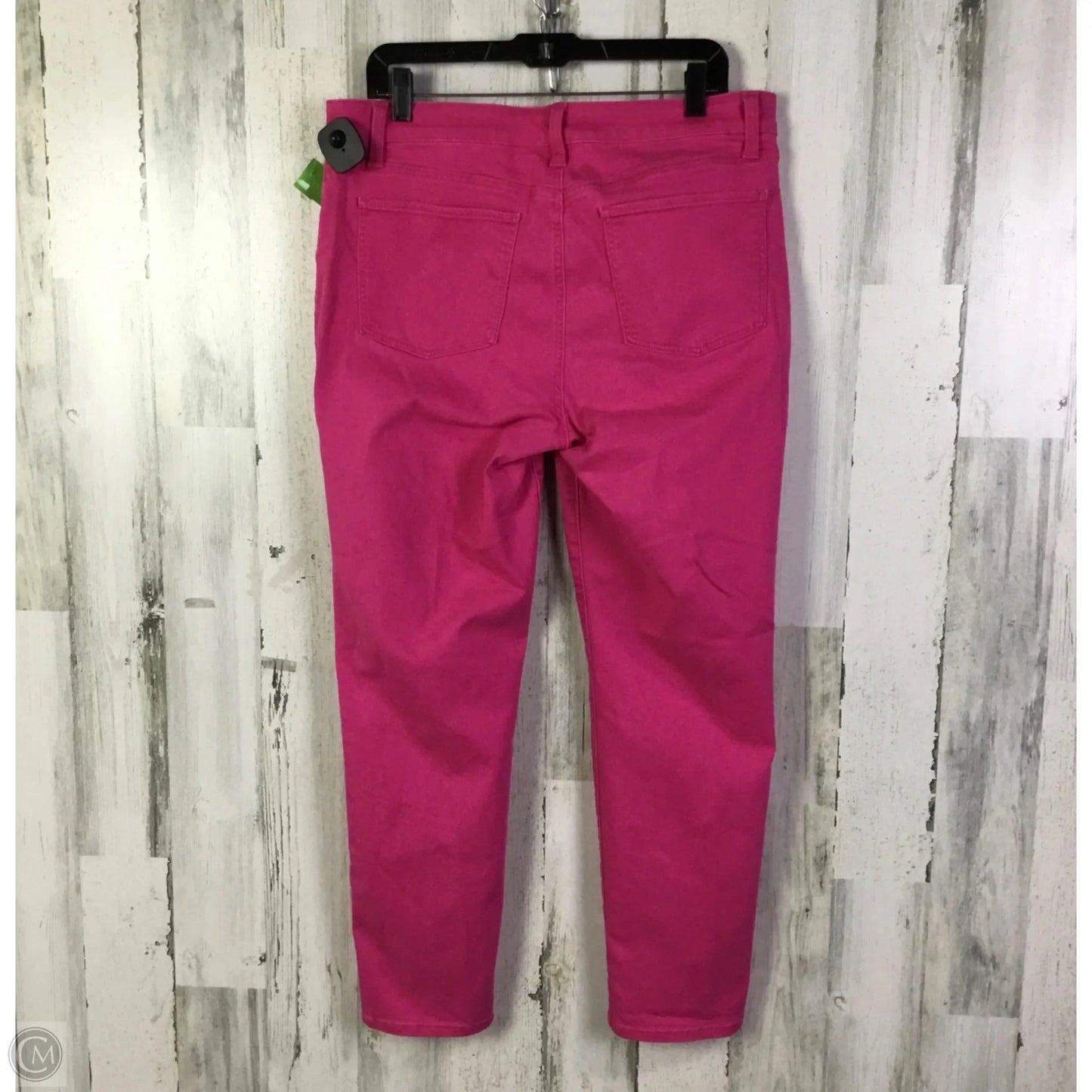 Jeans Straight By Talbots In Pink Denim, Size: 12