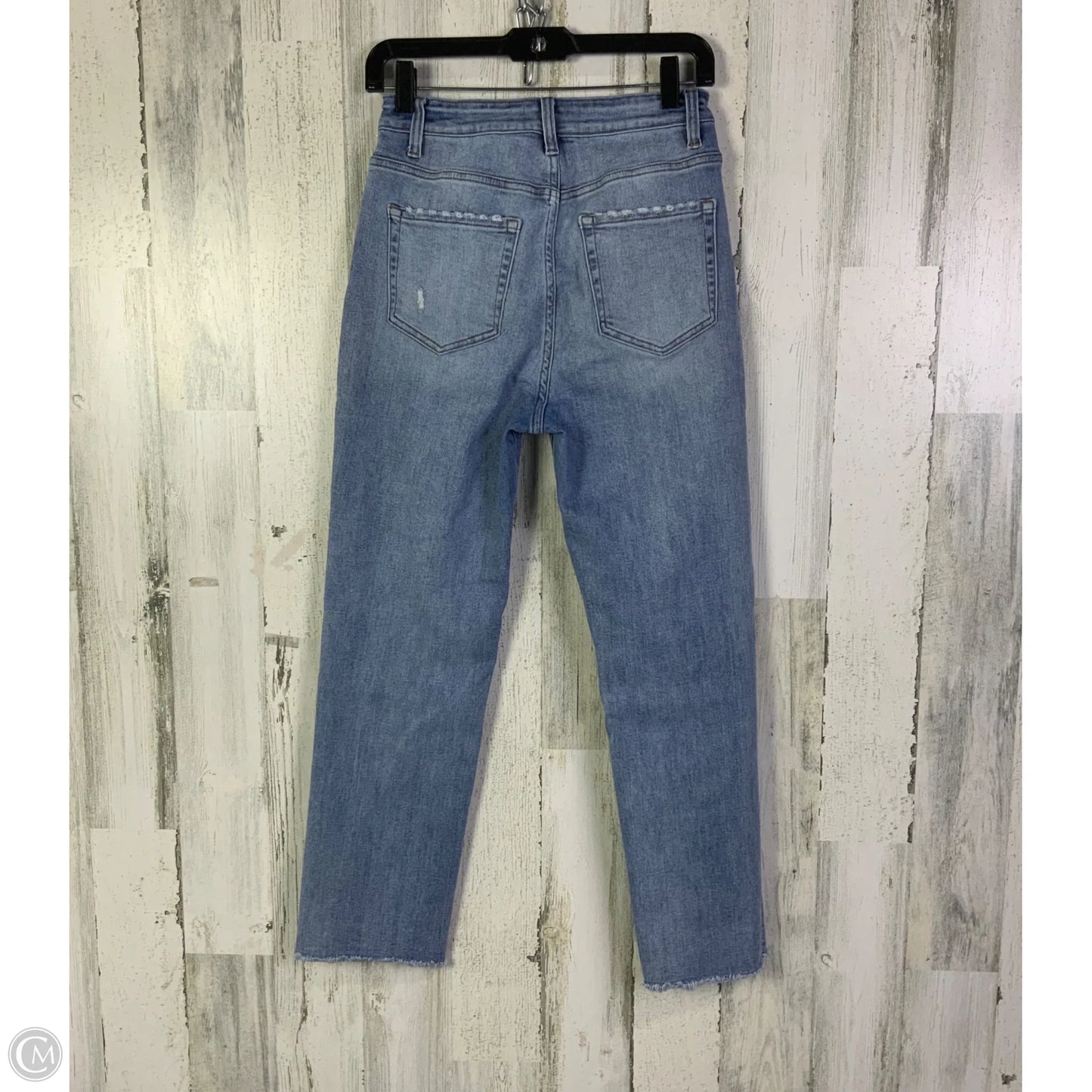 Jeans Cropped By Vervet In Blue Denim, Size: 8