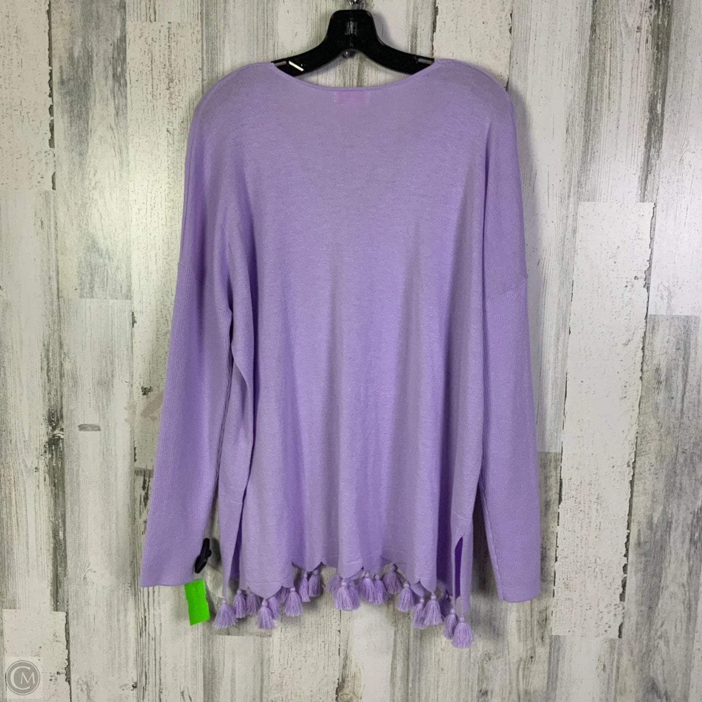 Top Long Sleeve Designer By Lilly Pulitzer In Purple, Size: L