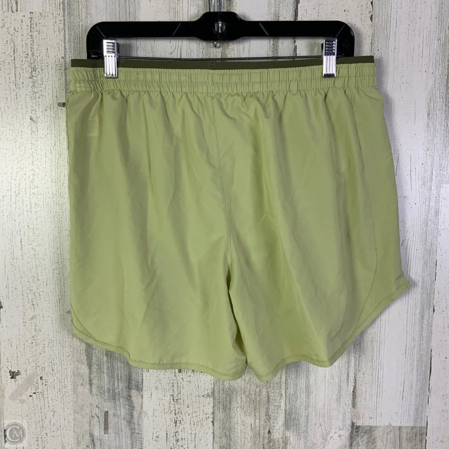Athletic Shorts By Nike Apparel In Green, Size: L