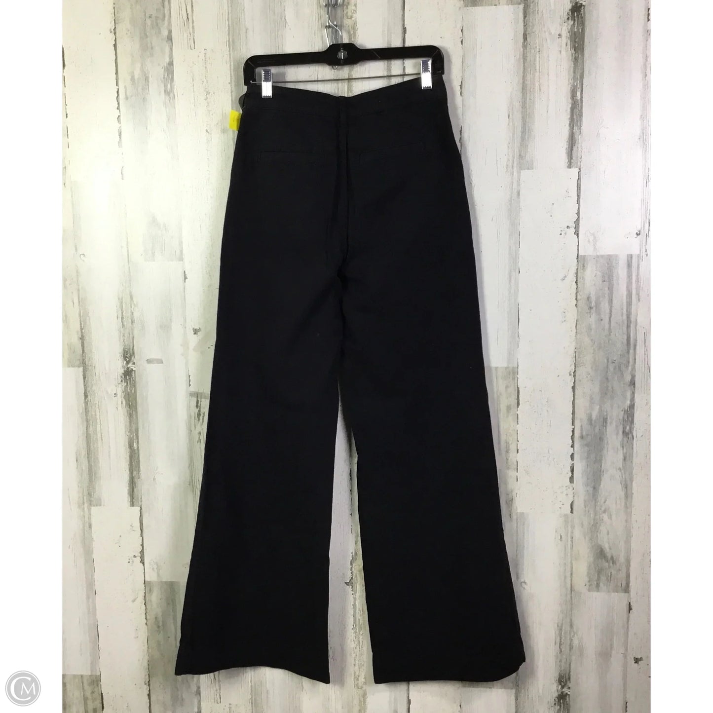 Jeans Wide Leg By Pilcro In Black Denim, Size: 2