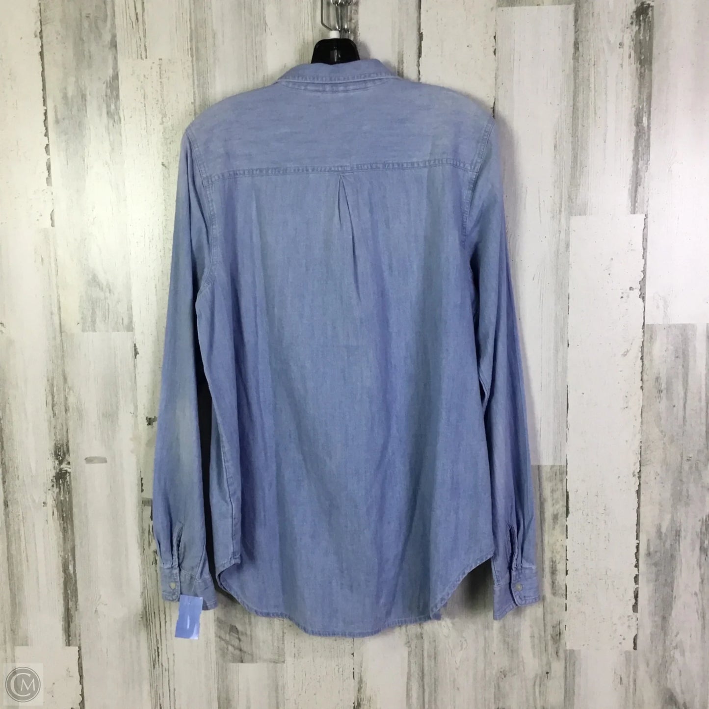 Top Long Sleeve By Old Navy In Blue, Size: L