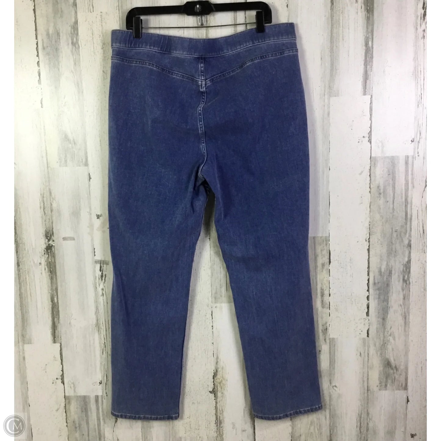 Jeans Jeggings By Soft Surroundings In Blue Denim, Size: 16