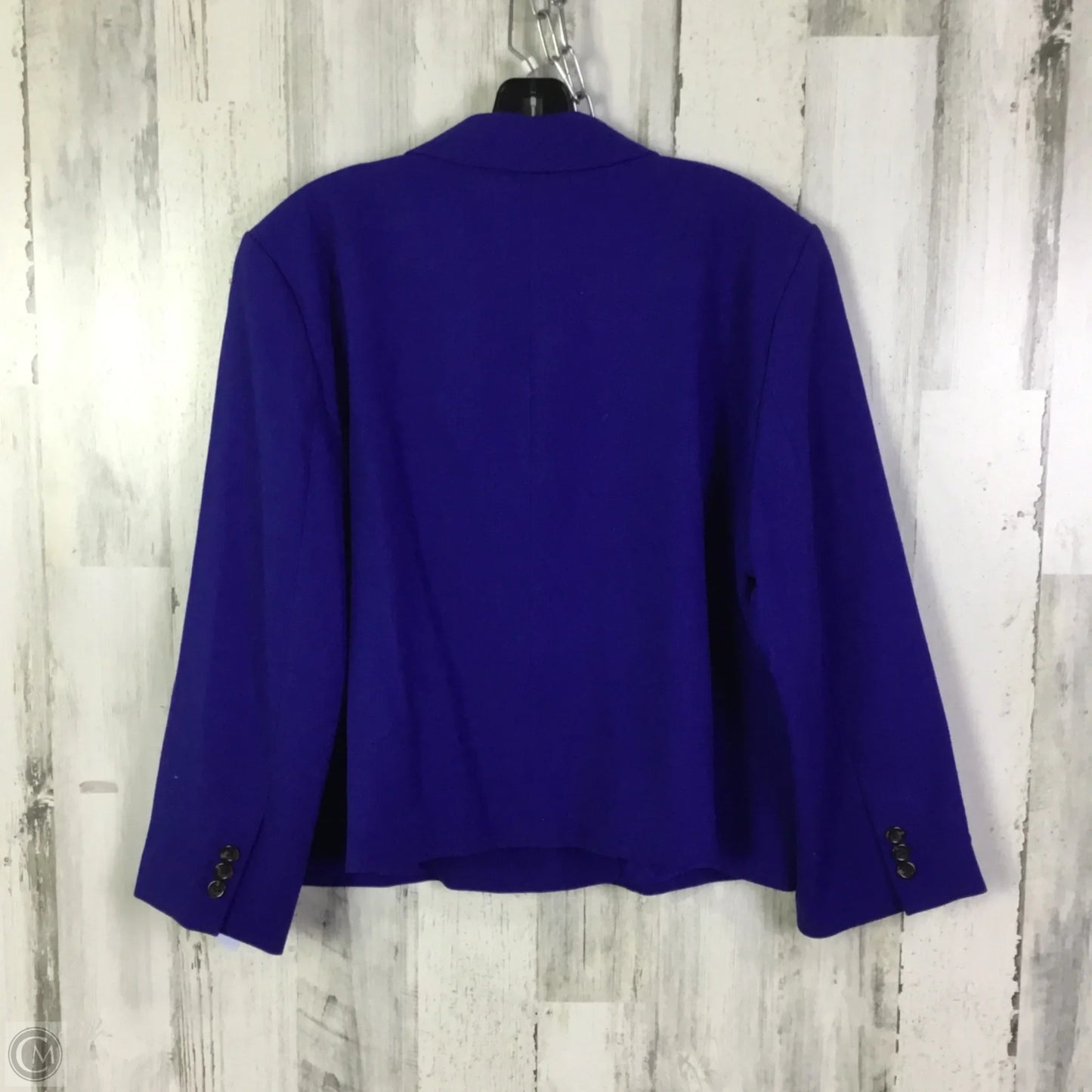 Blazer By Ann Taylor In Blue, Size: 1x