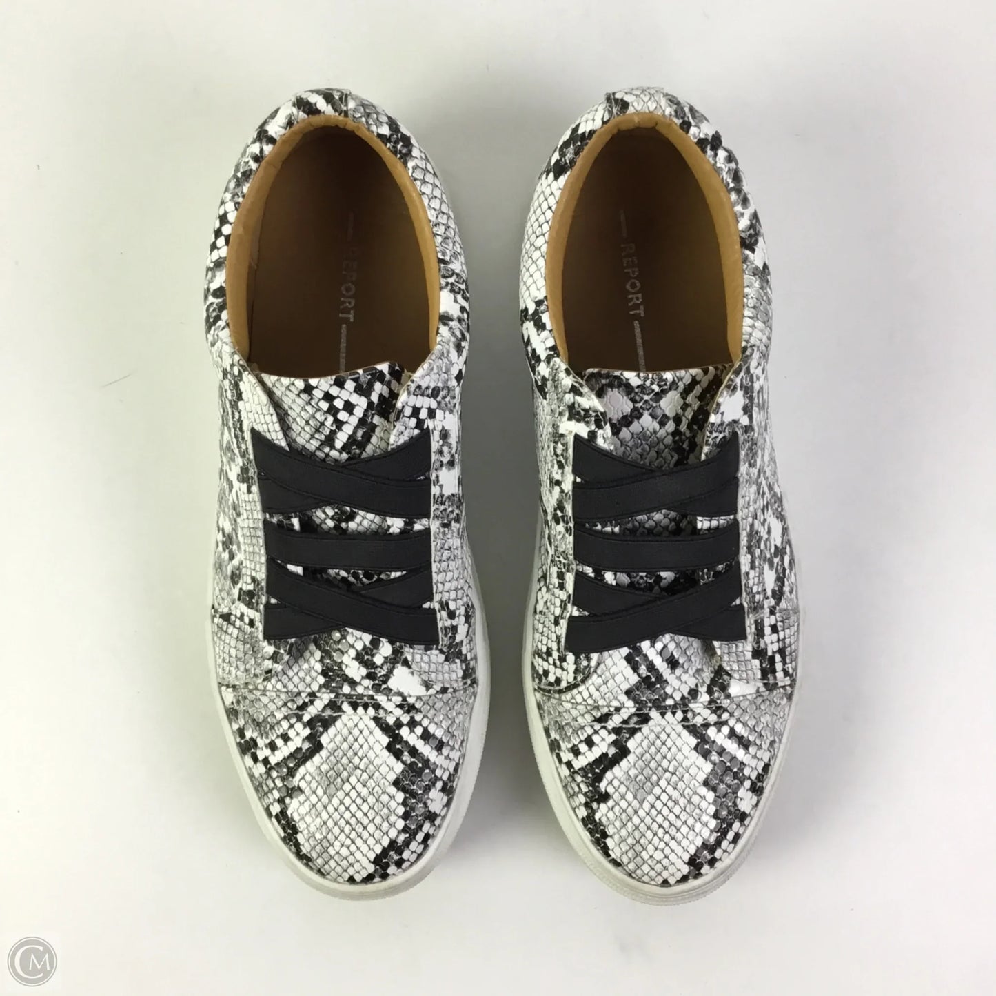 Shoes Sneakers By Report In Snakeskin Print, Size: 9