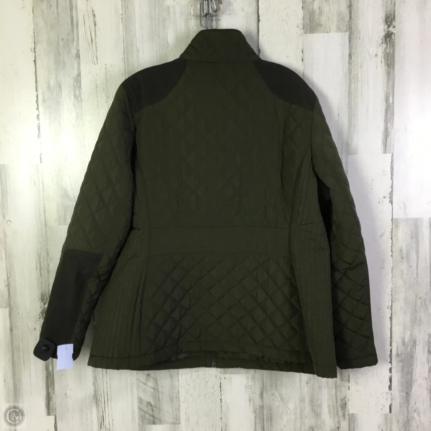 Jacket Puffer & Quilted By Gallery In Green, Size: Xl