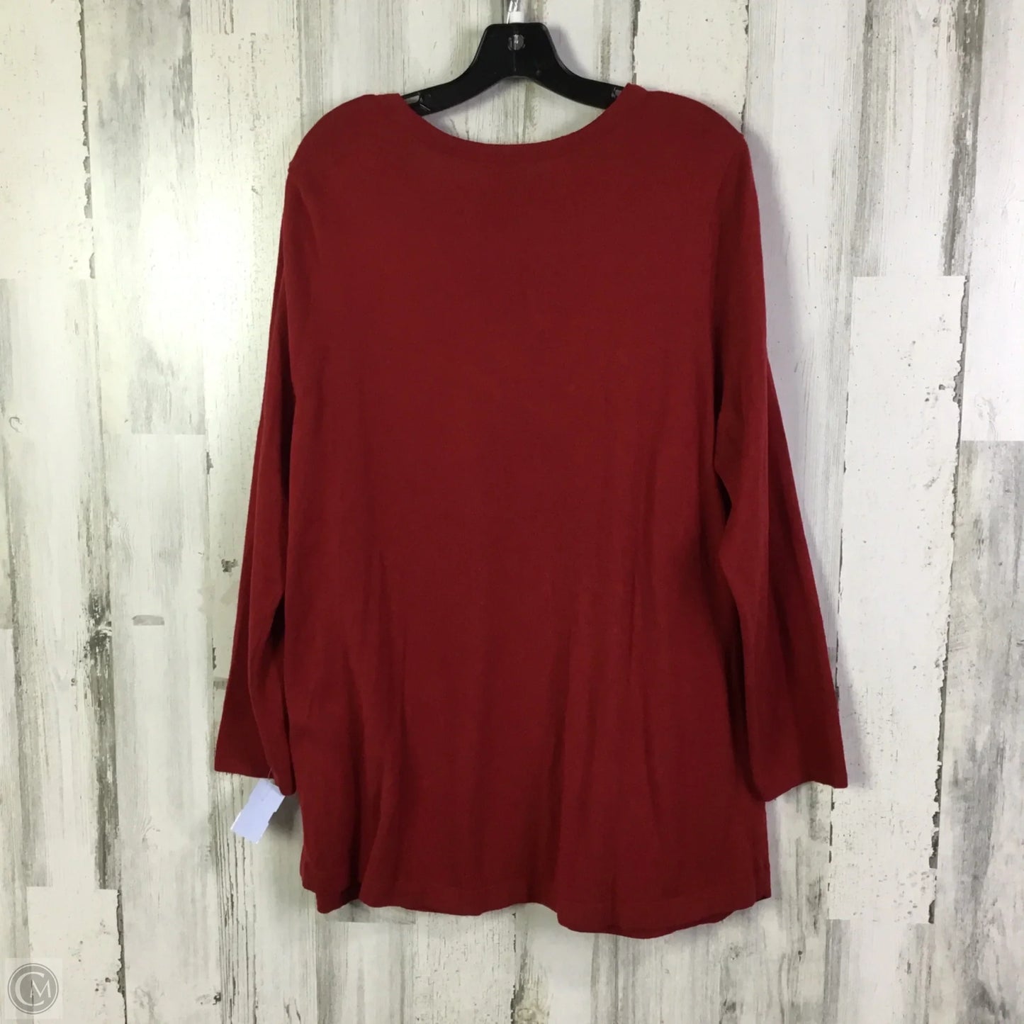Sweater By J. Jill In Red, Size: Xl