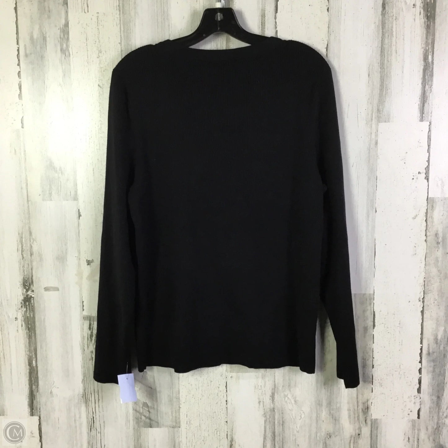 Sweater By Talbots In Black, Size: Xl