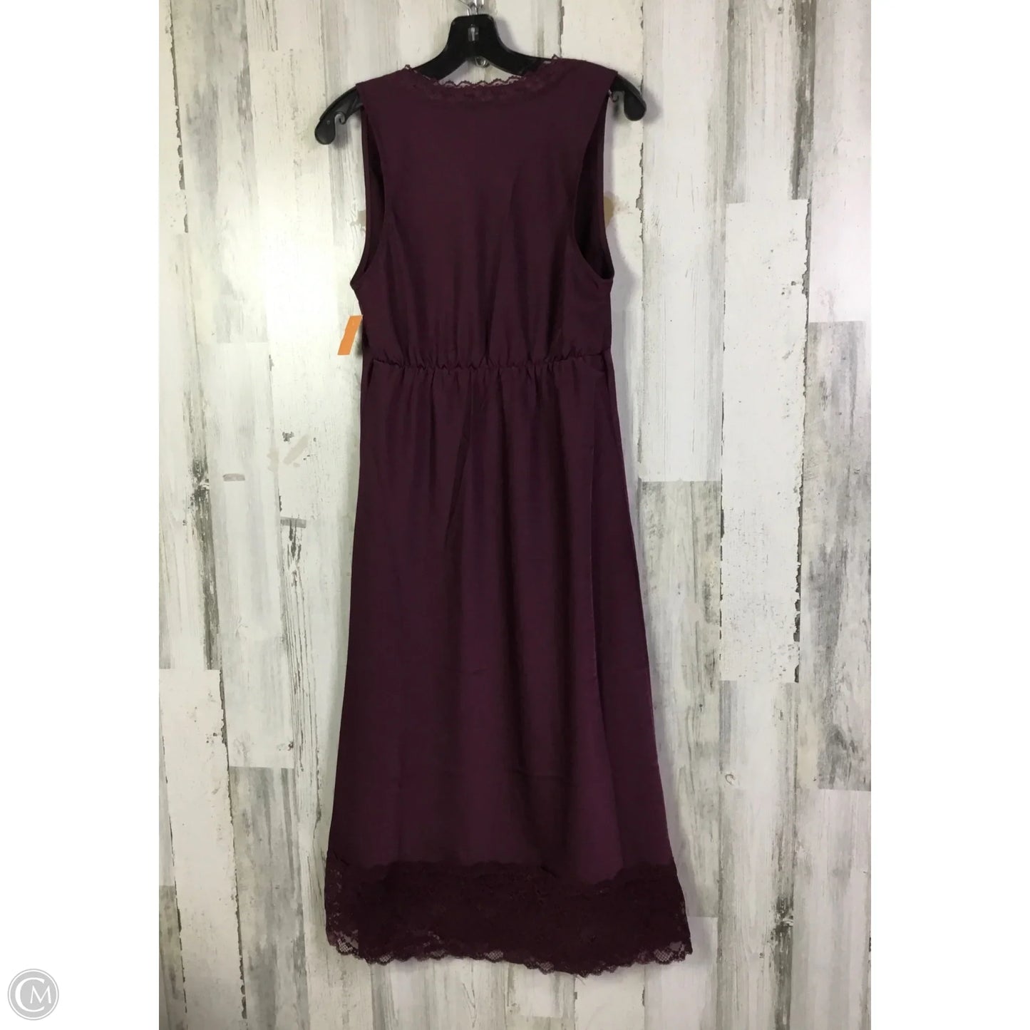 Dress Casual Midi By Old Navy In Purple, Size: M