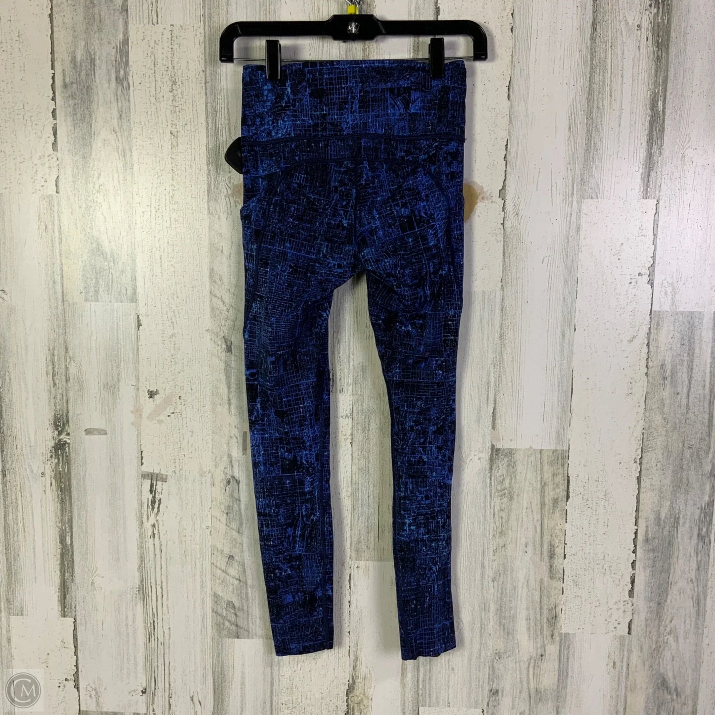 Athletic Leggings By Lululemon In Blue, Size: 4
