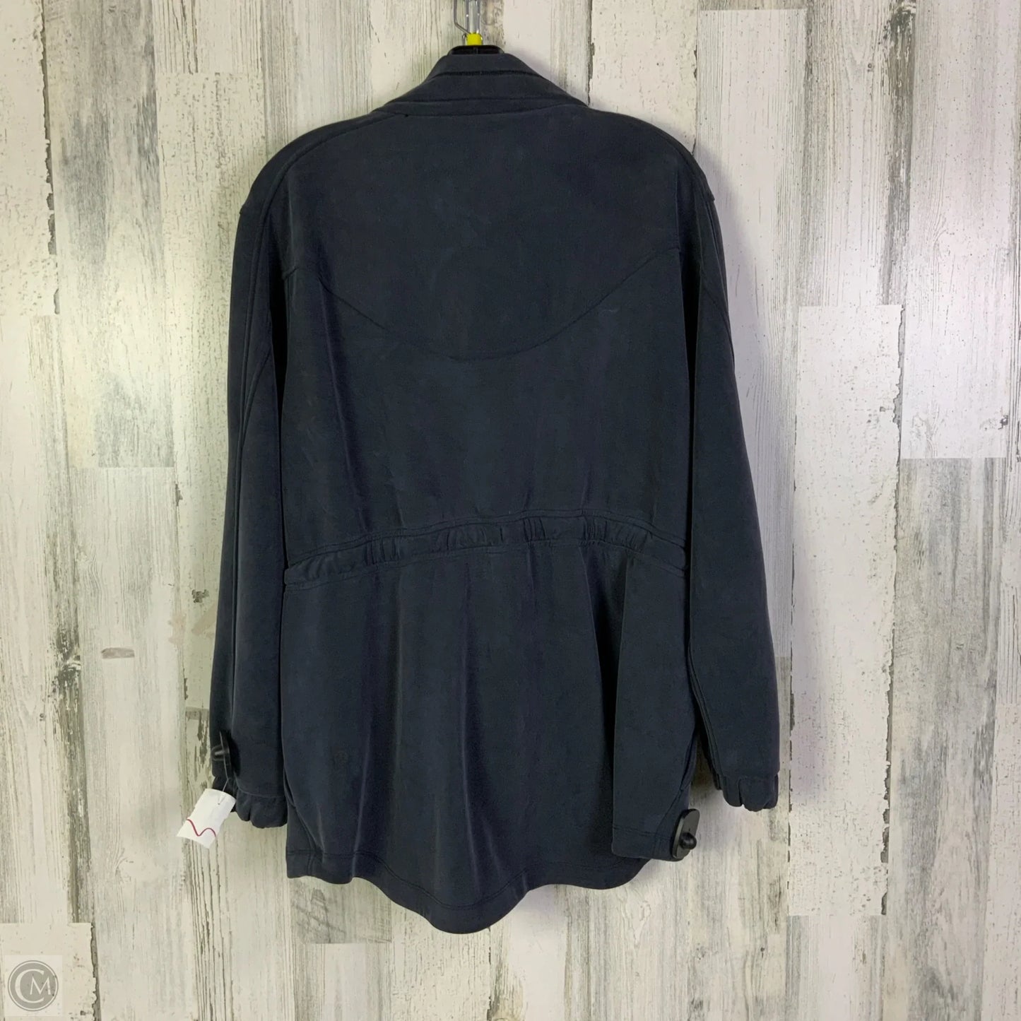 Athletic Jacket By Lululemon In Grey, Size: 8