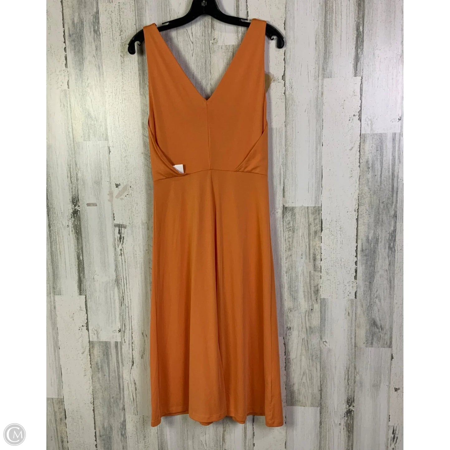 Dress Casual Midi By Mng In Orange, Size: S
