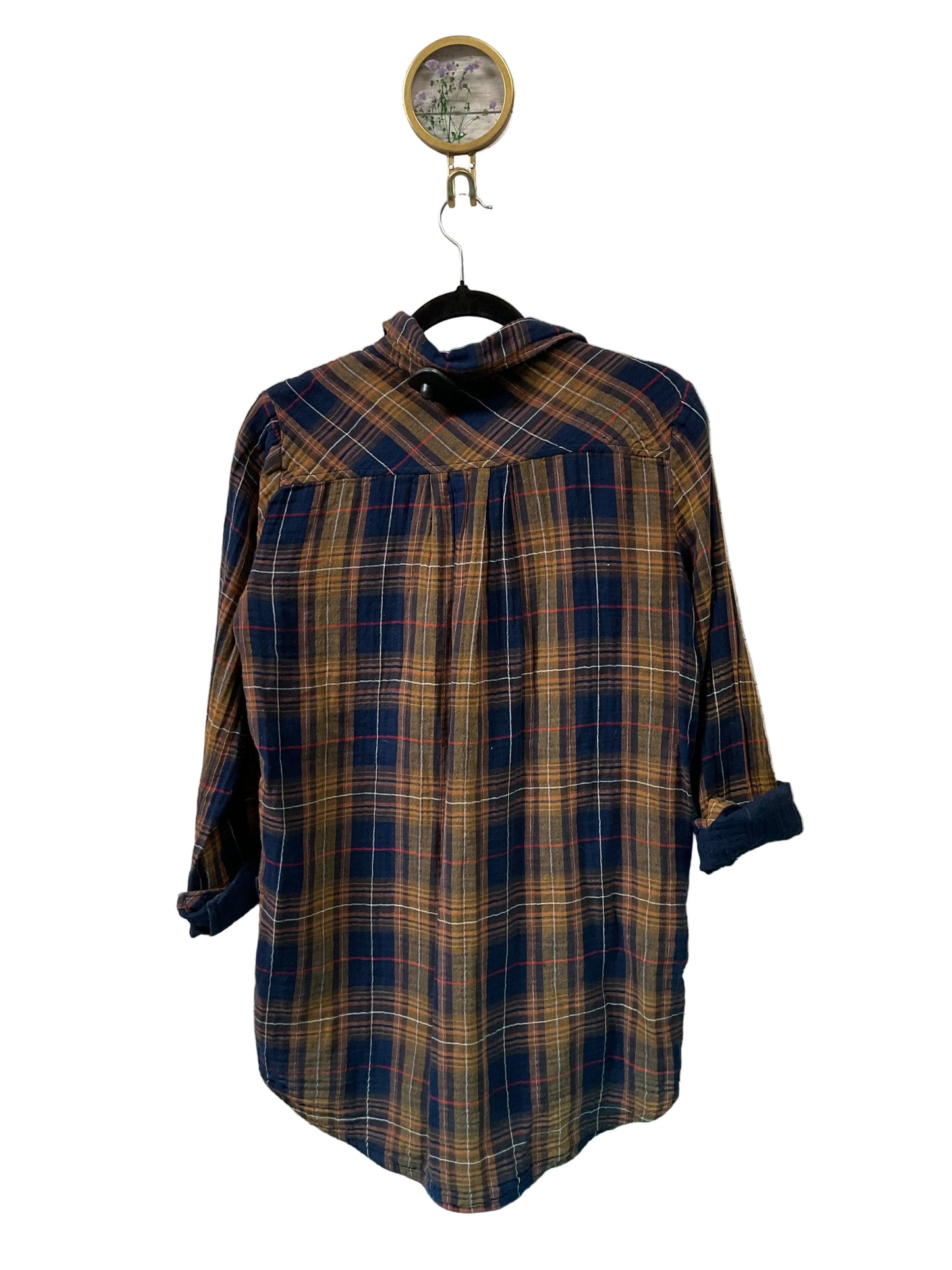 Top Ls By Johnny Was In Navy, Size:Xs
