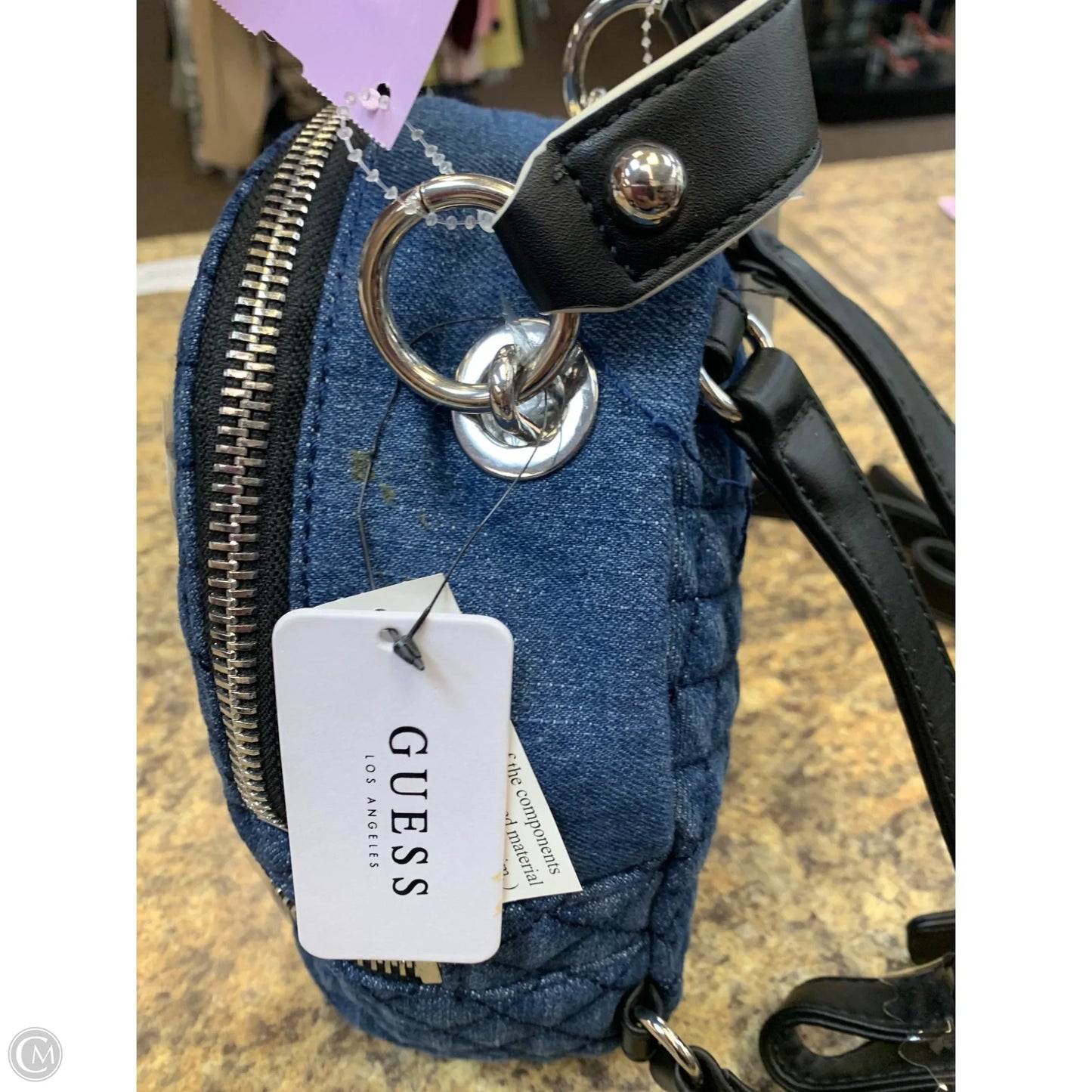 Backpack By Guess, Size: Medium