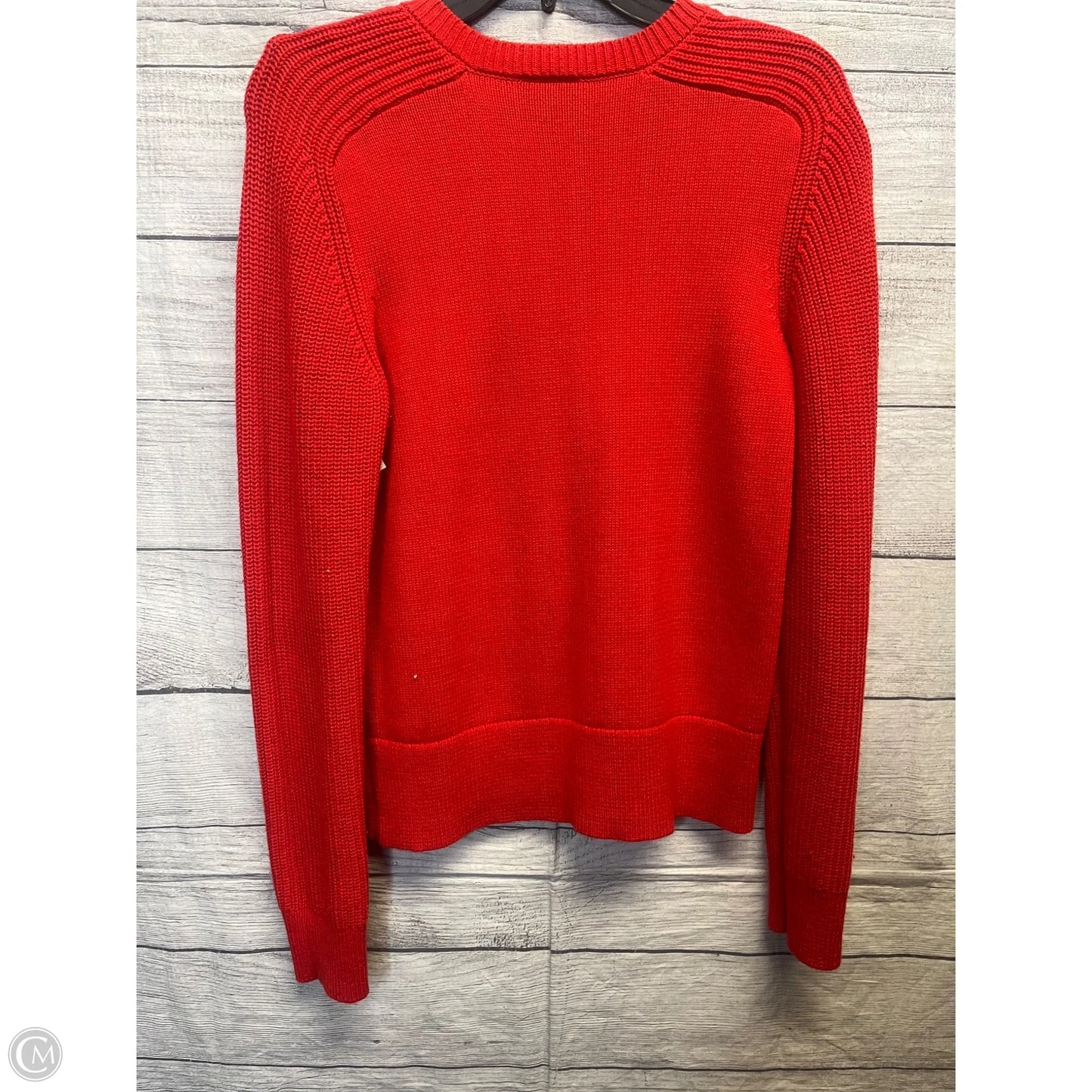 Sweater By Ann Taylor In Red, Size: Xs