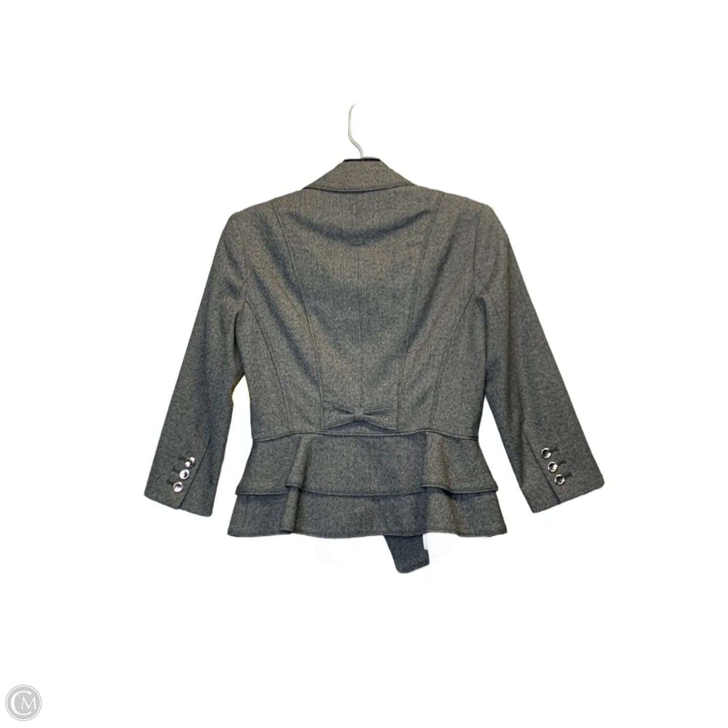 Blazer By White House Black Market In Grey, Size: 0