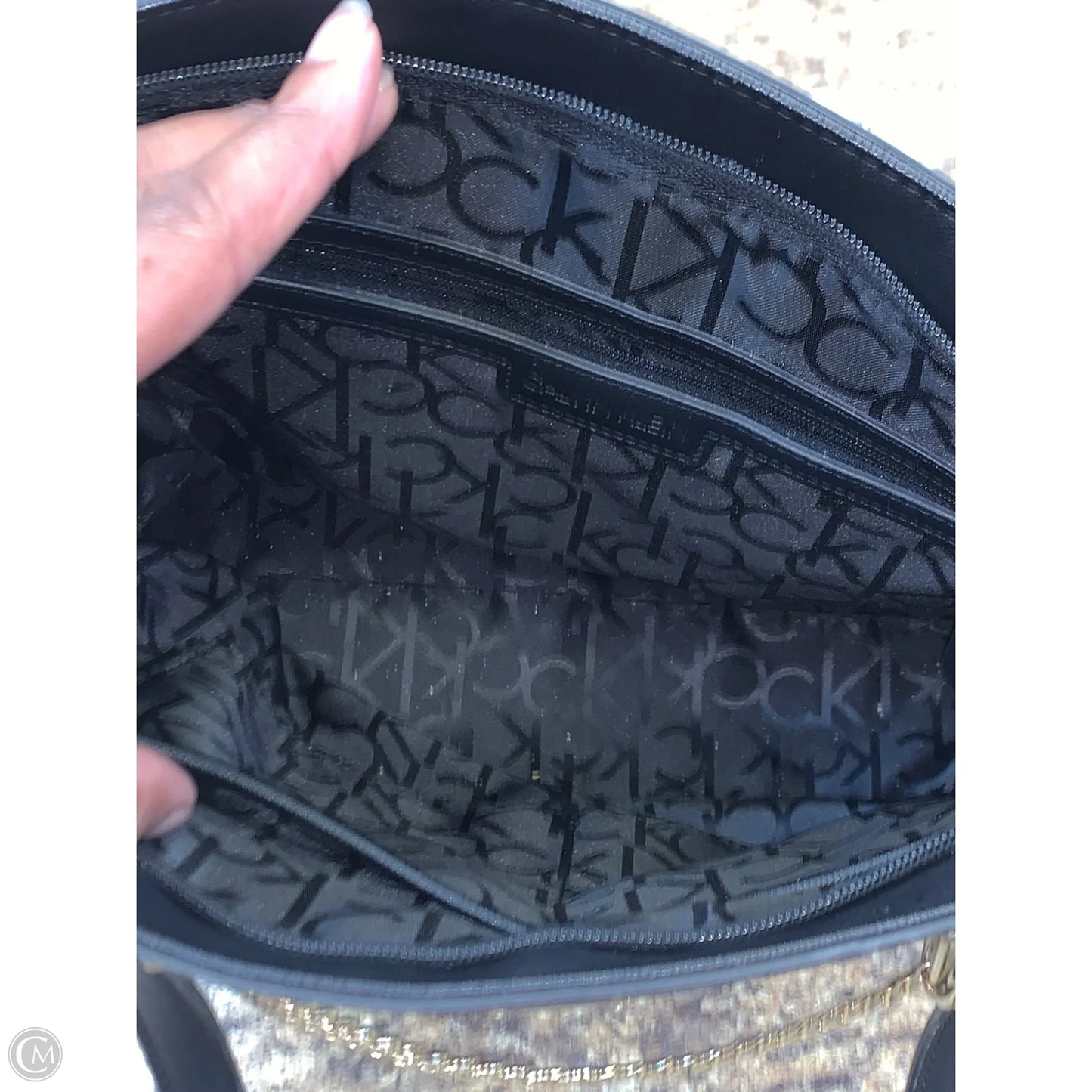 Handbag By Calvin Klein, Size: Large