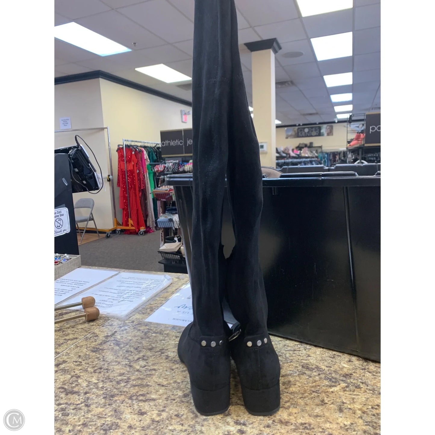 Boots Knee Flats By Dolce Vita In Black, Size: 6