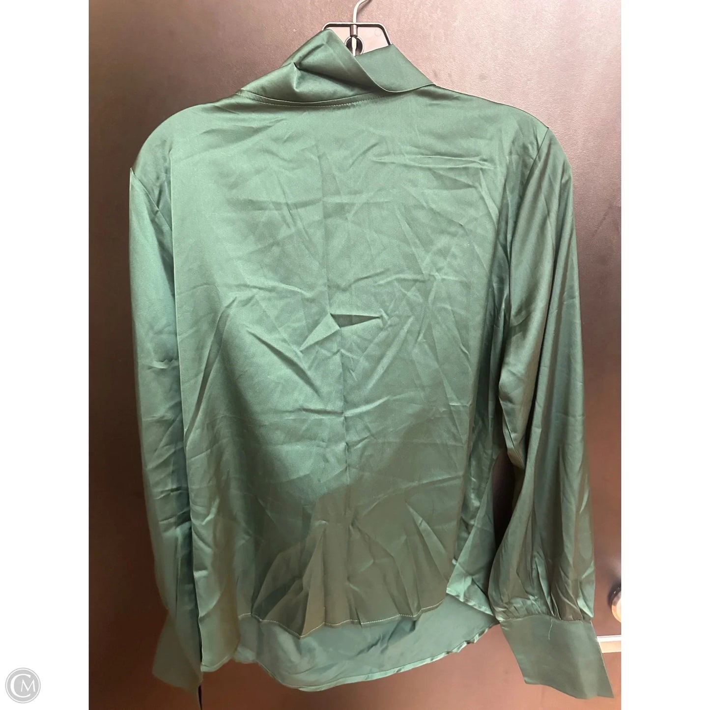 Top Long Sleeve By Clothes Mentor In Green, Size: L