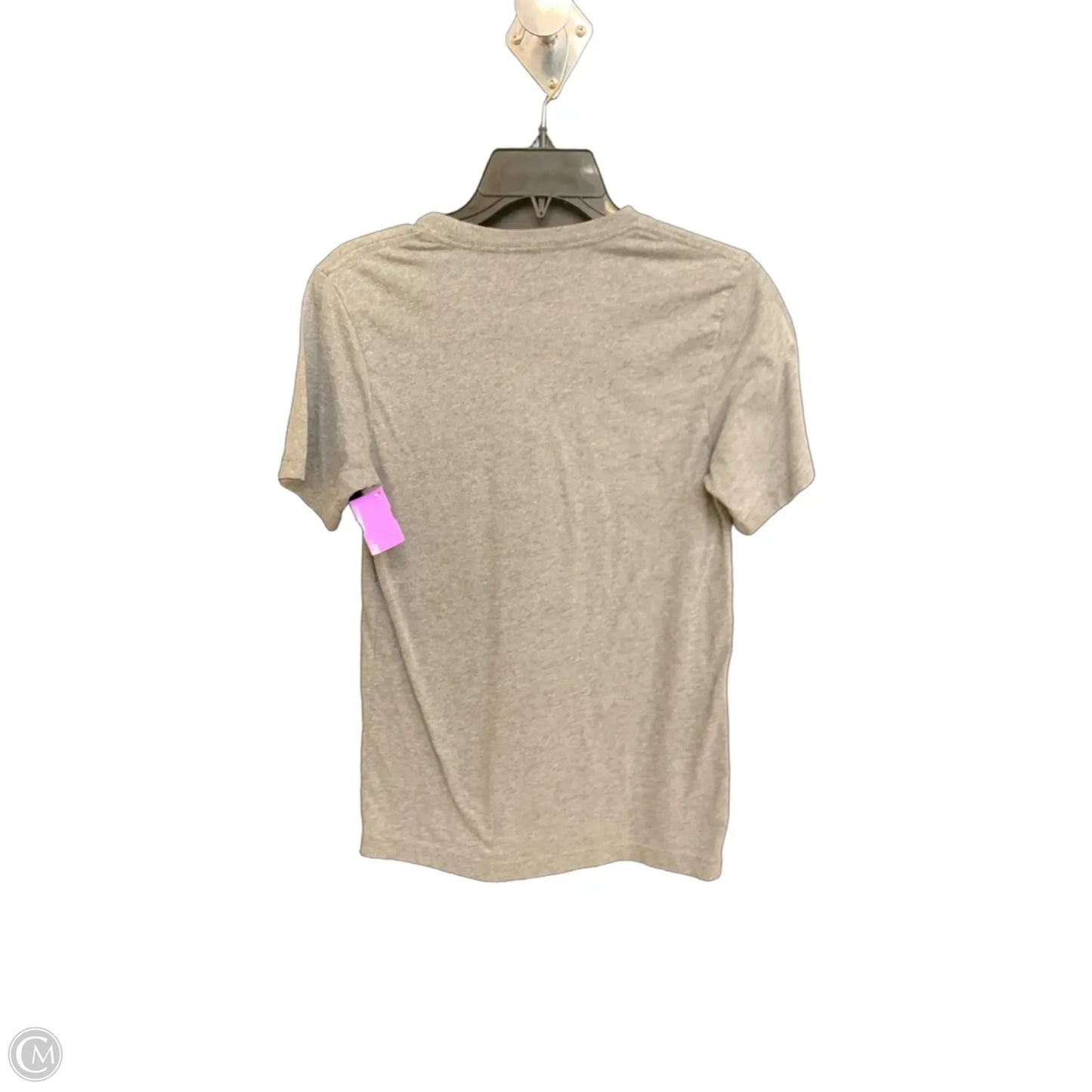 Top Short Sleeve By Clothes Mentor In Grey, Size: S