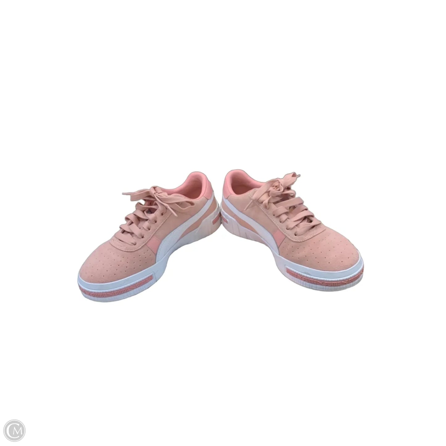 Shoes Sneakers By Puma In Pink & White, Size: 8.5