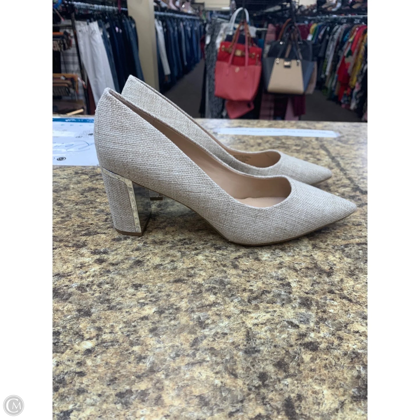 Shoes Heels Block By Alfani In Beige, Size: 12