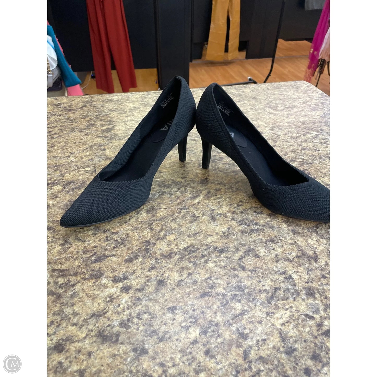 Shoes Heels Stiletto By Mia In Black, Size: 8