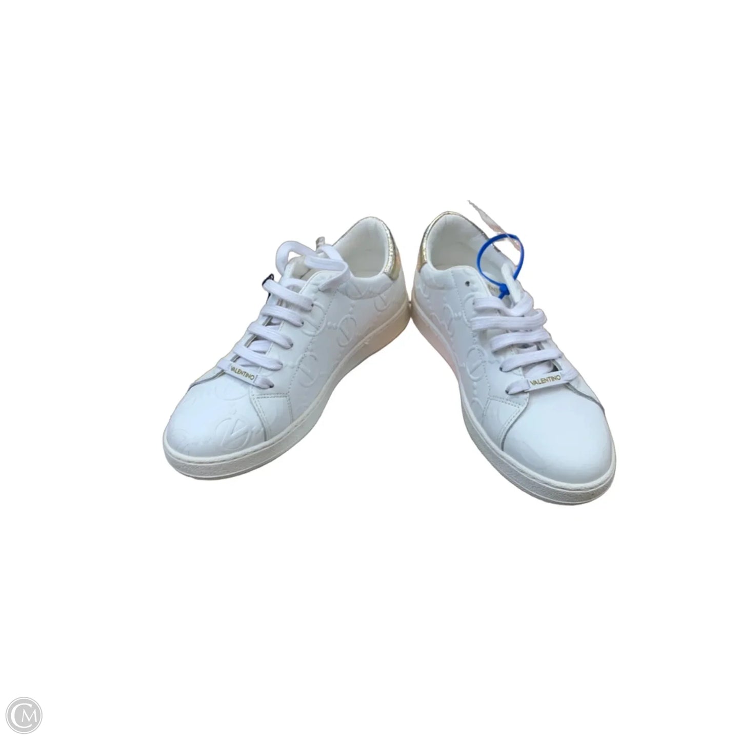 Shoes Designer By Valentino-mario In White, Size: 7.5