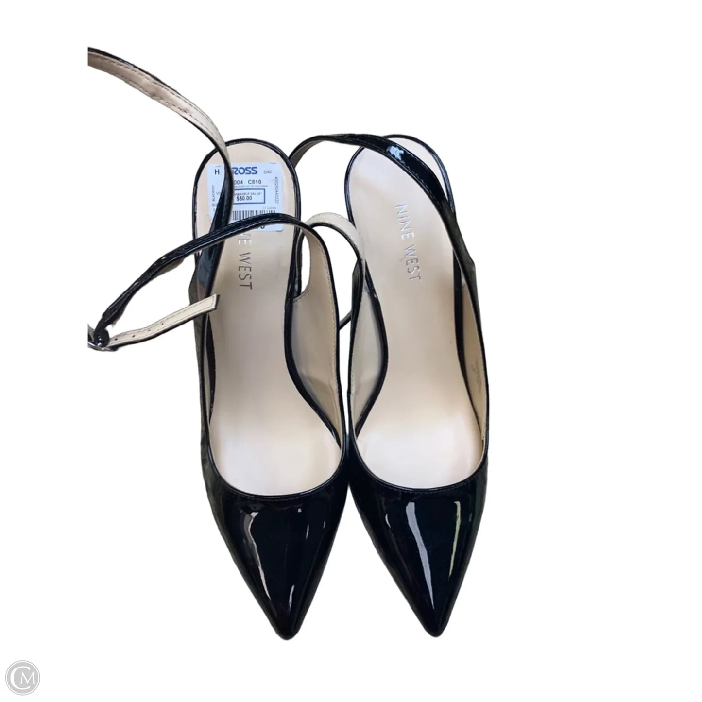 Sandals Heels Block By Old Navy In Black, Size: 10