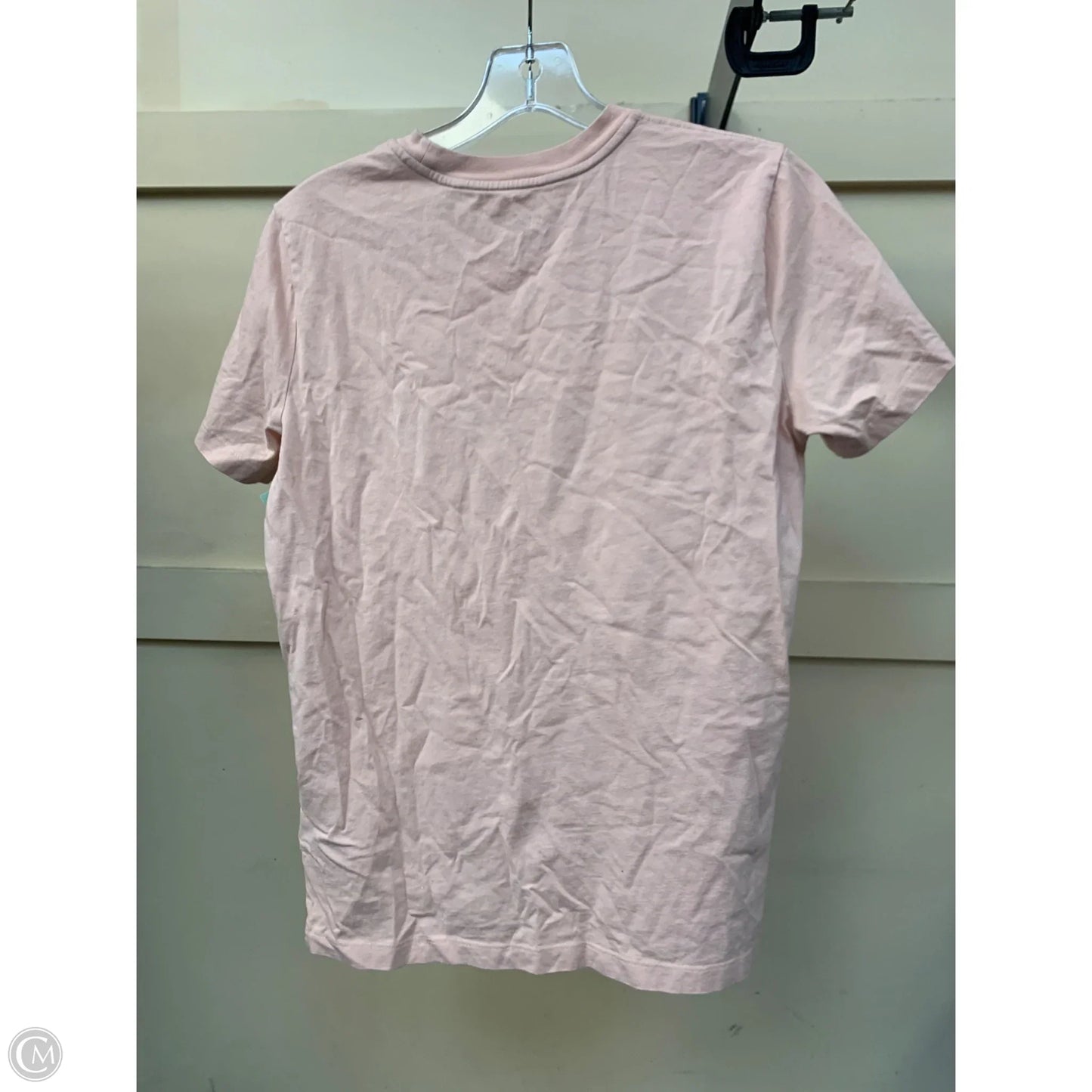 Top Short Sleeve Designer By Coach In Pink, Size: Xs
