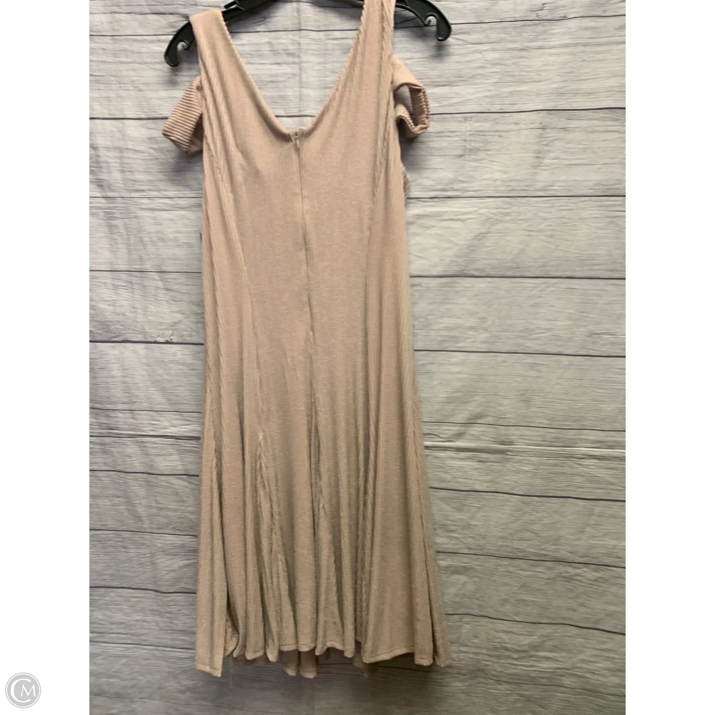 Dress Party Midi By Hope & Harlow In Pink & Silver, Size: 10