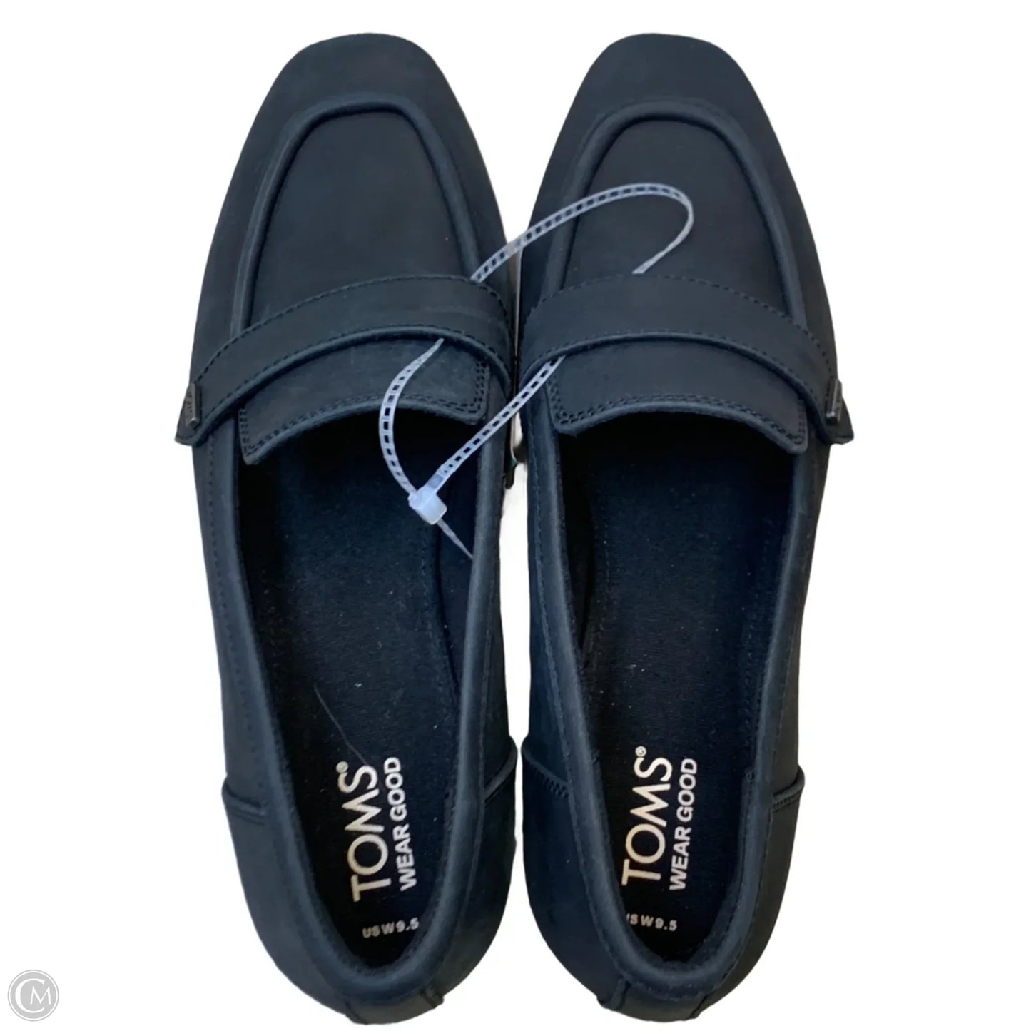 Shoes Flats By Toms In Navy, Size: 9.5