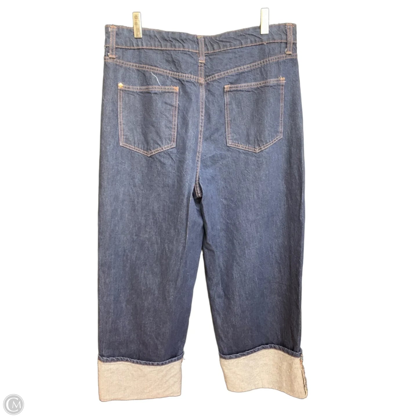 Jeans Designer By Kate Spade In Blue Denim, Size: 12