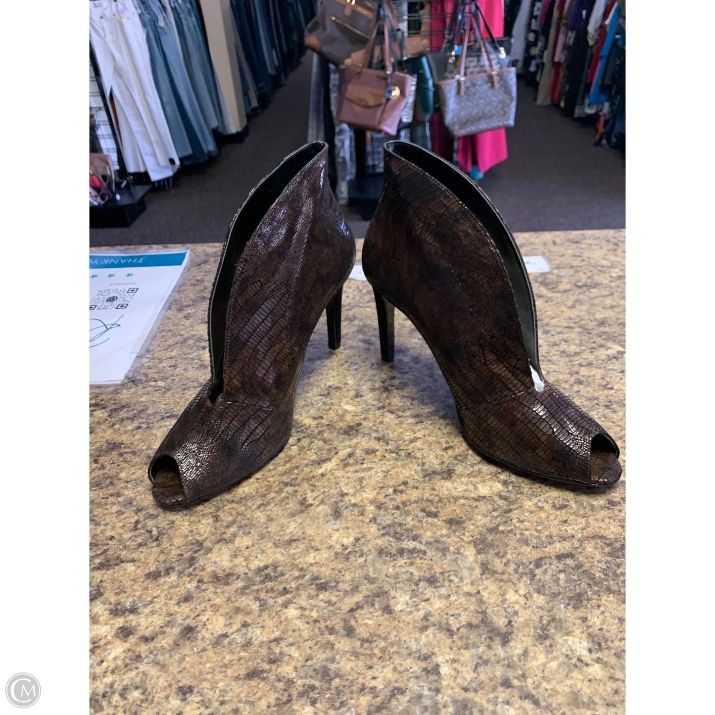 Shoes Heels Stiletto By J Renee In Brown, Size: 11