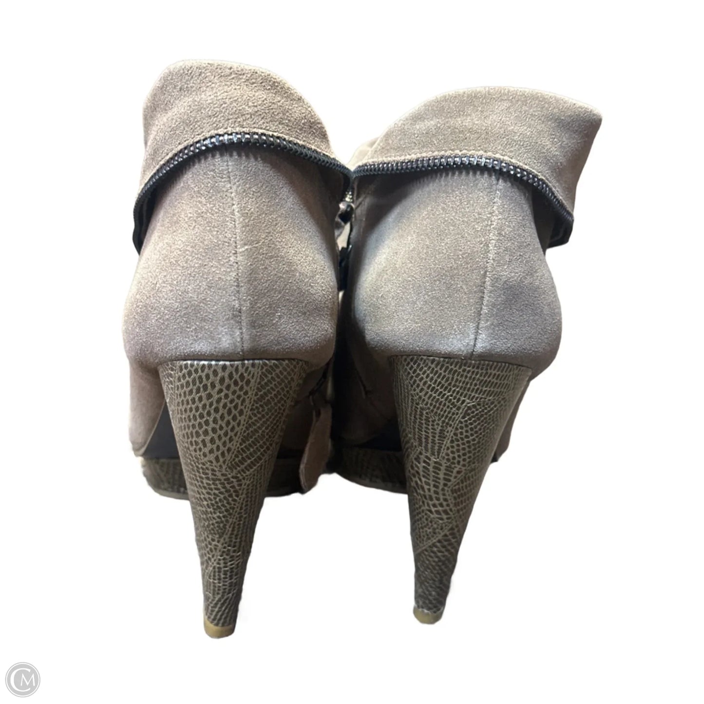 Shoes Heels Platform By Steve Madden In Taupe, Size: 11