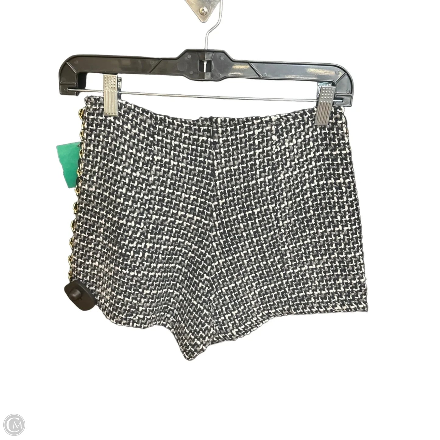 Shorts By Mustard Seed In Black & White, Size: S